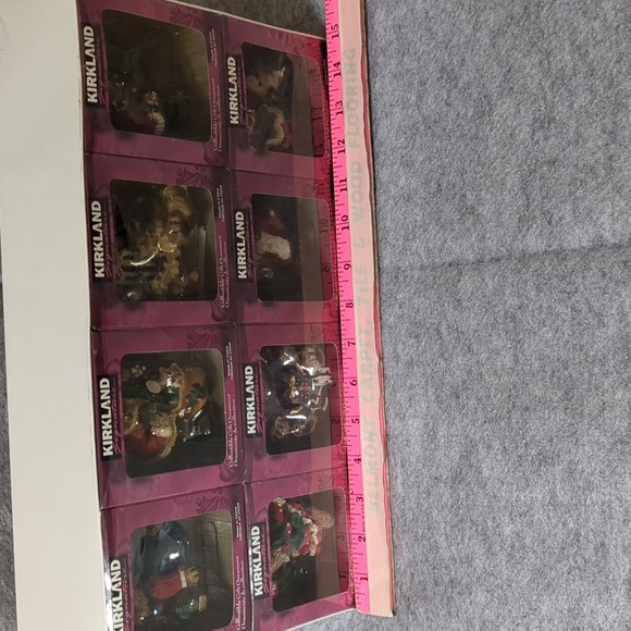 Kirkland Signature Teddy Bear Christmas Ornaments Original Sealed  8 Package - Picture 7 of 13